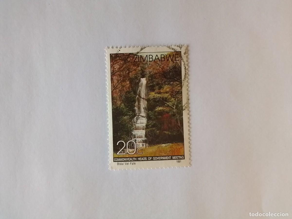 Sellos: A&Ntilde;O 1991 ZIMBABUE SELLO USADO