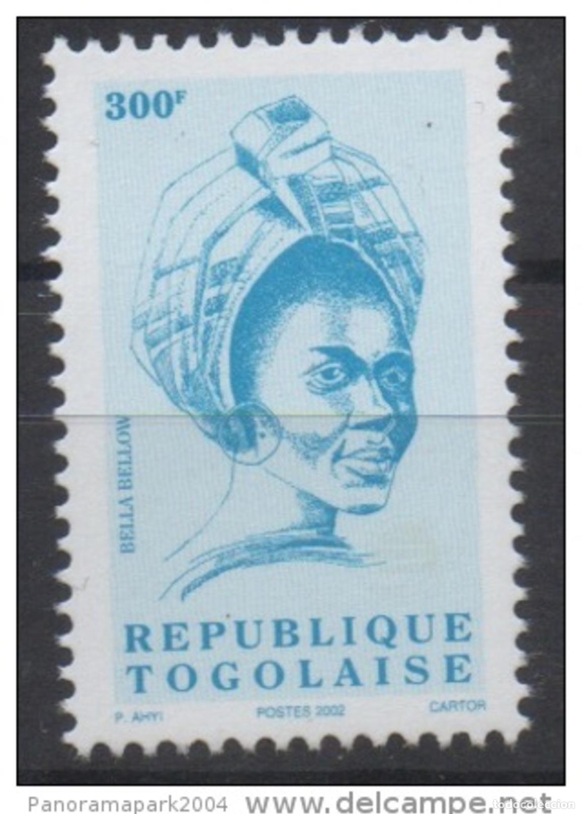Sellos: Togo 2002 - Mi. 2852 Serie actual BELLOW 300F MNH