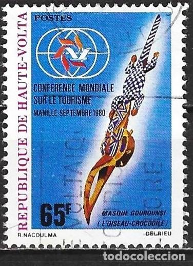 Sellos: Alto Volta 1980 - Mi 803 - YT 525 - Conferencia Mundial de Turismo