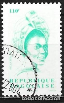 Sellos: Togo 2002 - Mi 3243 - YT 1935C - La actriz Bella Bellow