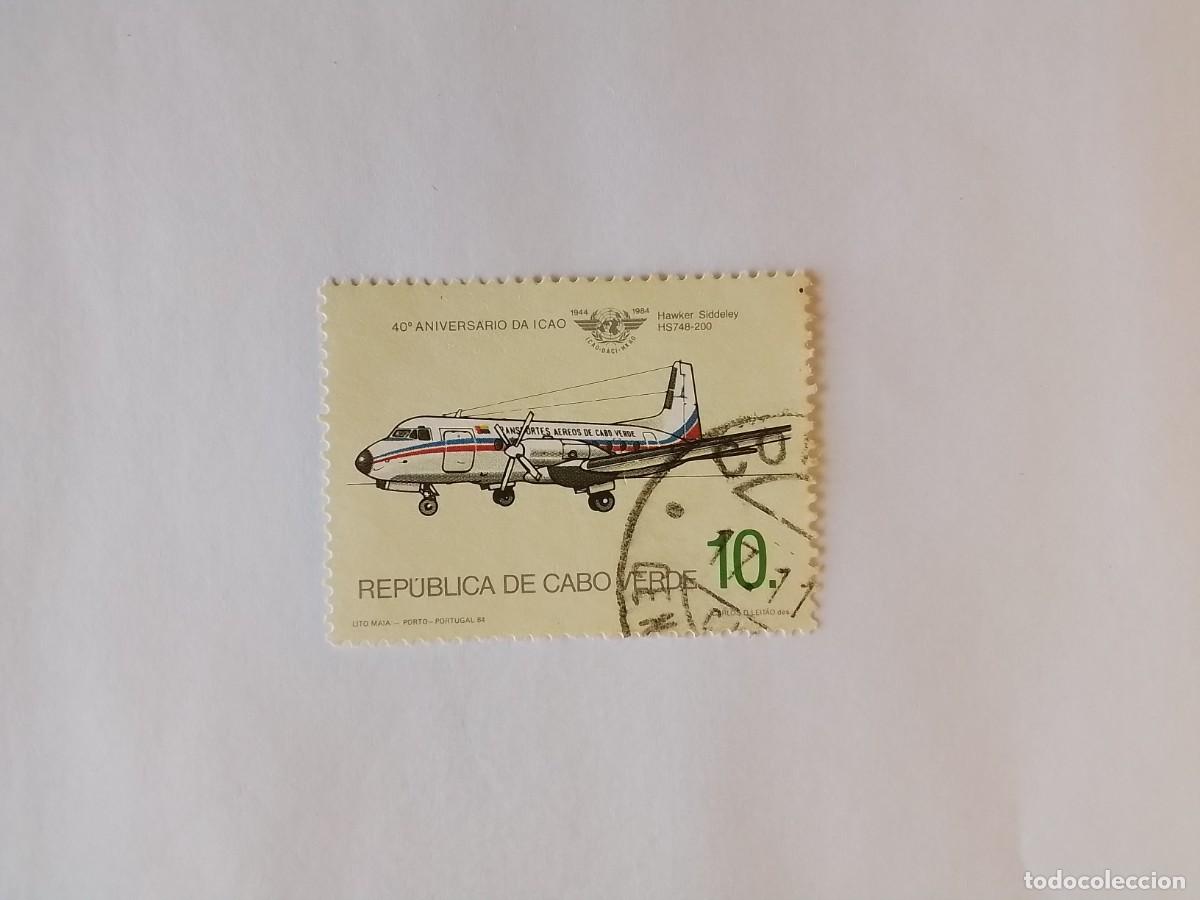 Sellos: A&Ntilde;O 1984 CABO VERDE SELLO USADO