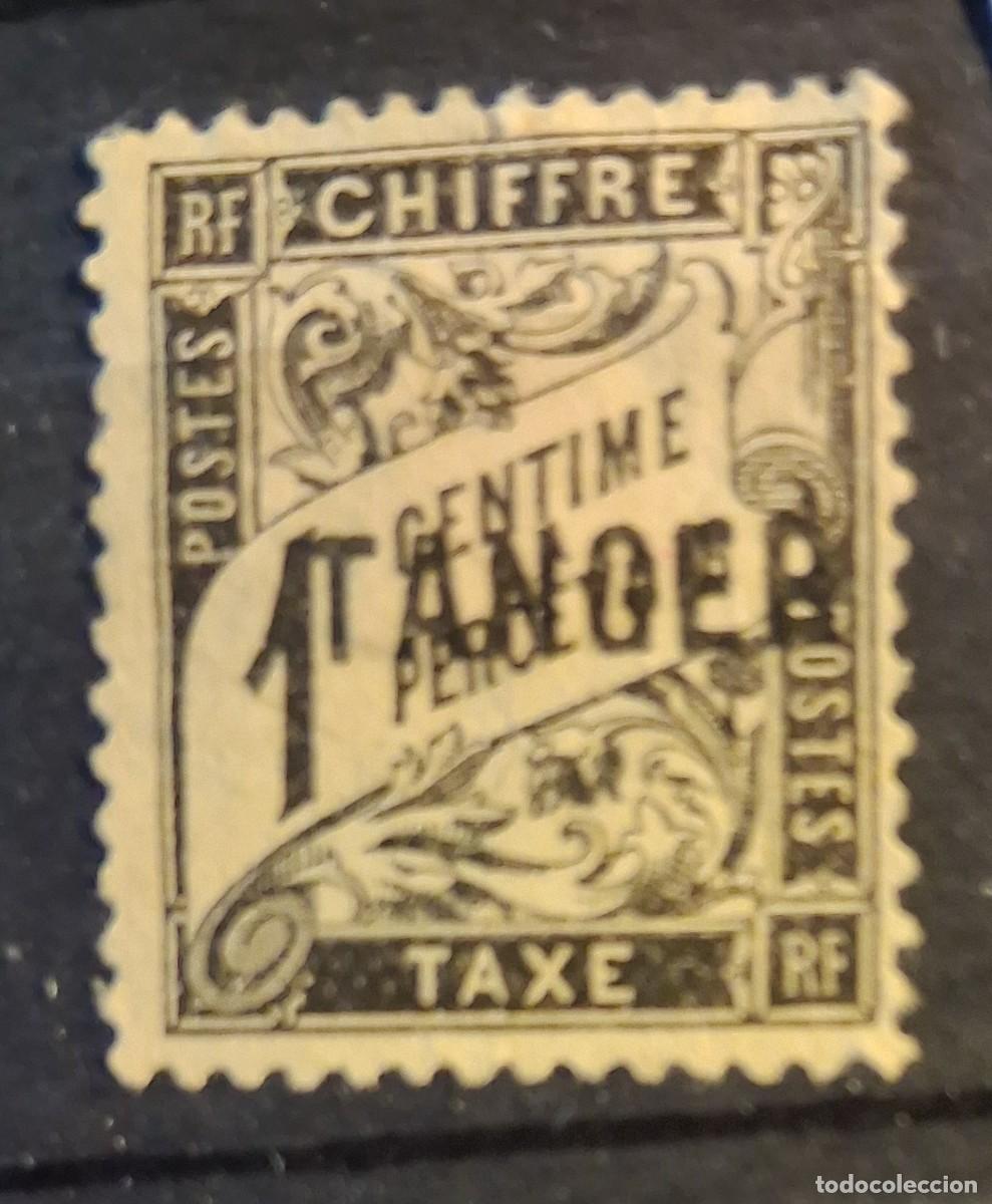 Sellos: T&Aacute;NGER, 1918, CAT.YT35, TASAS.