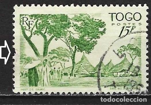 Sellos: Togo 1947 - Mi 210 - YT 251 - Pueblo