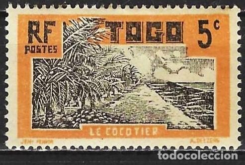 Sellos: Togo 1924 - Mi 68 - YT 127 - Palmeral - MH*