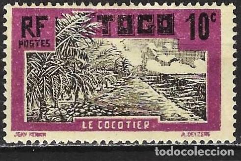Sellos: Togo 1924 - Mi 69 - YT 128 - Palmeral - MH*
