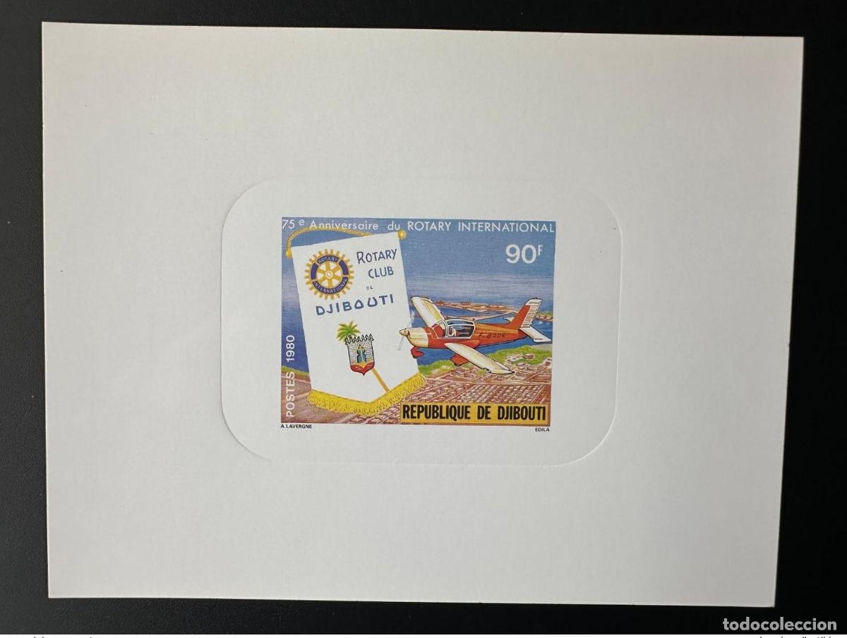 Stamps: Avi&oacute;n Mi. 266 de Djibouti 1980 a prueba lujo 75 aniversario