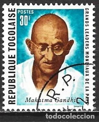 Sellos: Togo 1969 - Mi 758 - YT 644 - Mahatma Gandhi