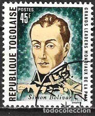 Sellos: Togo 1969 - Mi 759 - YT 645 - Simon Bolivar