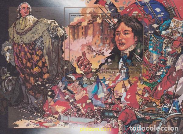 Sellos: 323814 MNH GUINEA 1989 200 ANIVERSARIO DE LA REVOLUCION FRANCESA