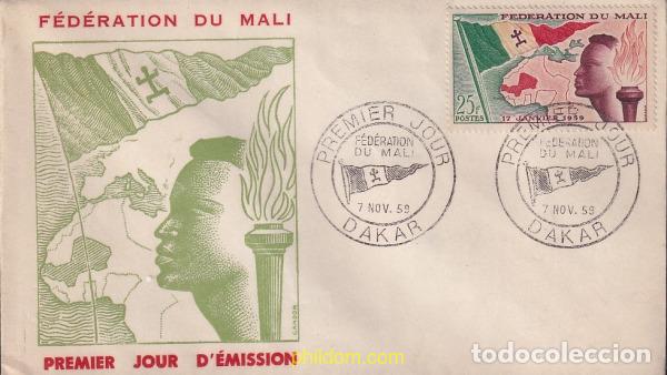 Sellos: 715097 MNH MALI 1959 CREACI&Oacute;N DE LA FEDERACI&Oacute;N (17-1-1959)
