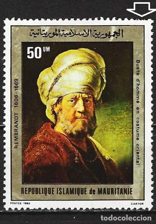 Sellos: Mauritania 1981 - Mi 688 - YT 456 - Cuadro de Rembrandt