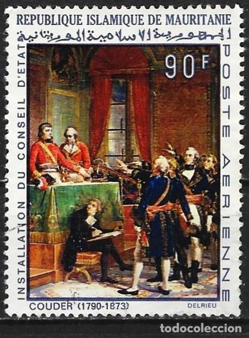 Sellos: Mauritania 1969 - Mi 361 - YT A 86 - Napoleon Bonaparte ( A&eacute;reo ) MNG