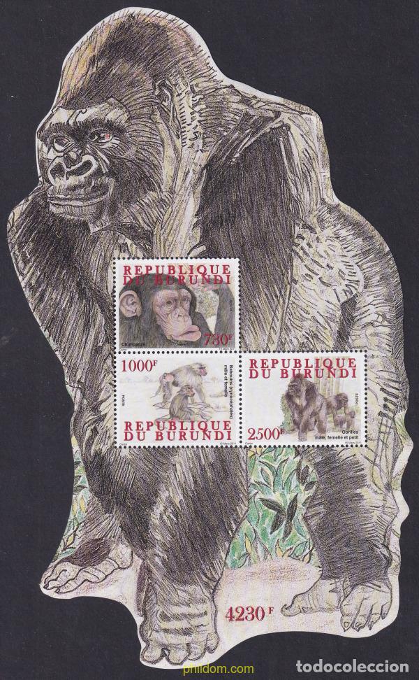 Sellos: 698310 MNH BURUNDI 2011 PRIMATES