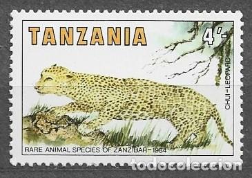 Sellos: Tanzania 1985 - Fauna rara de Zanz&iacute;bar - 259** - 2000-10