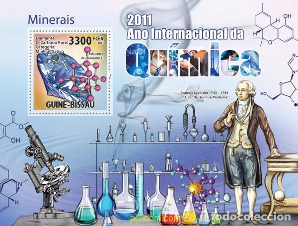 Sellos: 698772 MNH GUINEA BISSAU 2011 A&Ntilde;O INTERNACIONAL DE LA QUIMICA