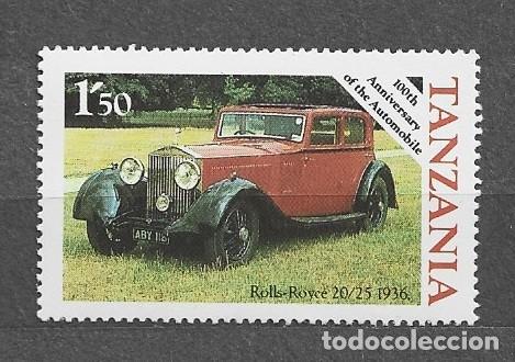 Sellos: Tanzania 1986 - Centenario del autom&oacute;vil Rolls Royce 20/25 - 309** - 2000-10