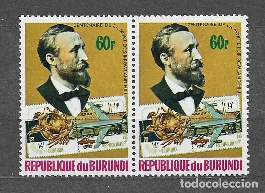 Sellos: Republica de Burundi 1979 - Centenario de la muerte de Sir Rowland Hill - 1536** - 2000-10