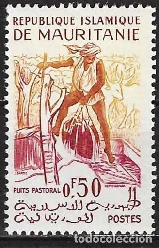 Sellos: Mauritania 1961 - Mi 163 - YT 140 - Pozo - MH*