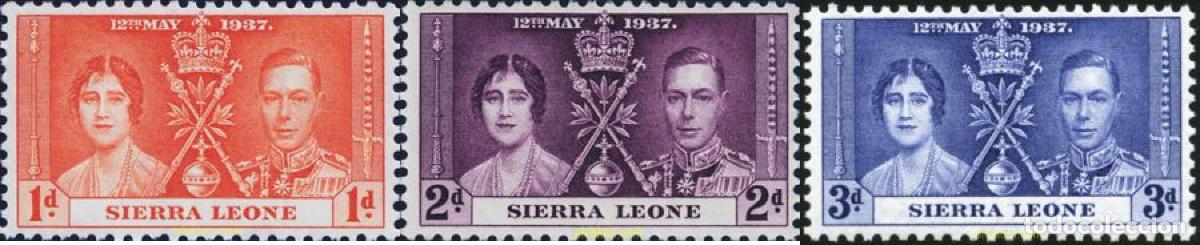 Sellos: 779237 MNH SIERRA LEONA 1937