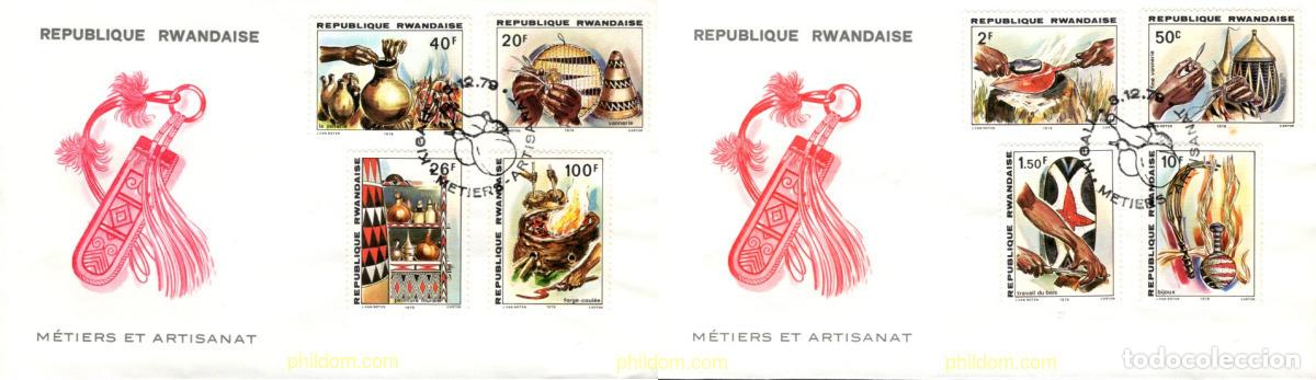 Sellos: 720372 MNH RUANDA 1979 ARTESANIA