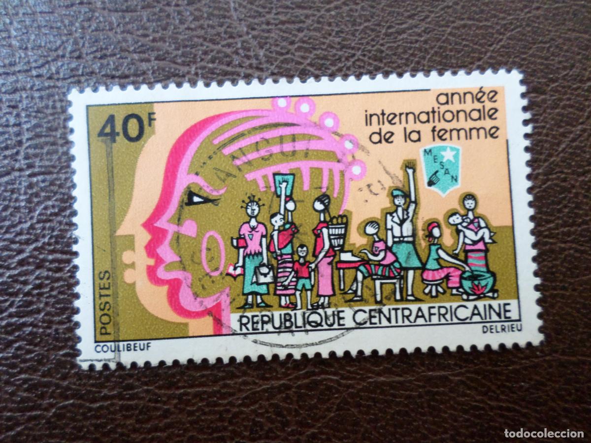 Sellos: republica centroafricana, 1975, a&ntilde;o internacional de la mujer