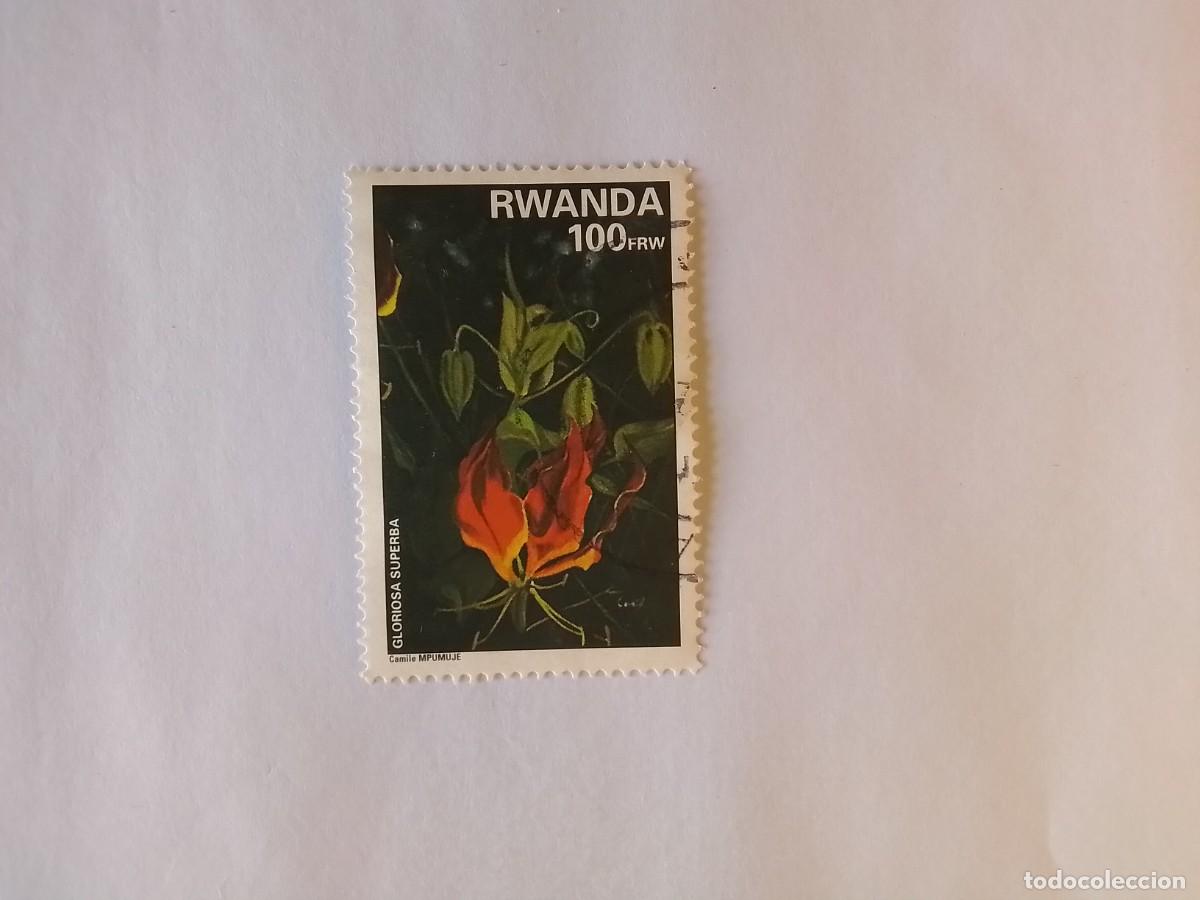 Sellos: A&Ntilde;O 1995 RUANDA SELLO USADO