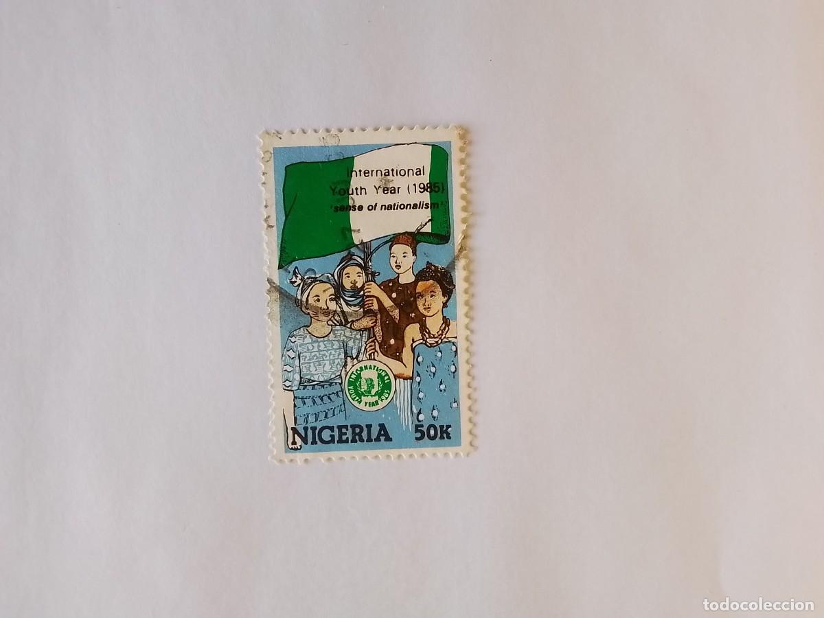 Sellos: A&Ntilde;O 1985 NIGERIA SELLO USADO