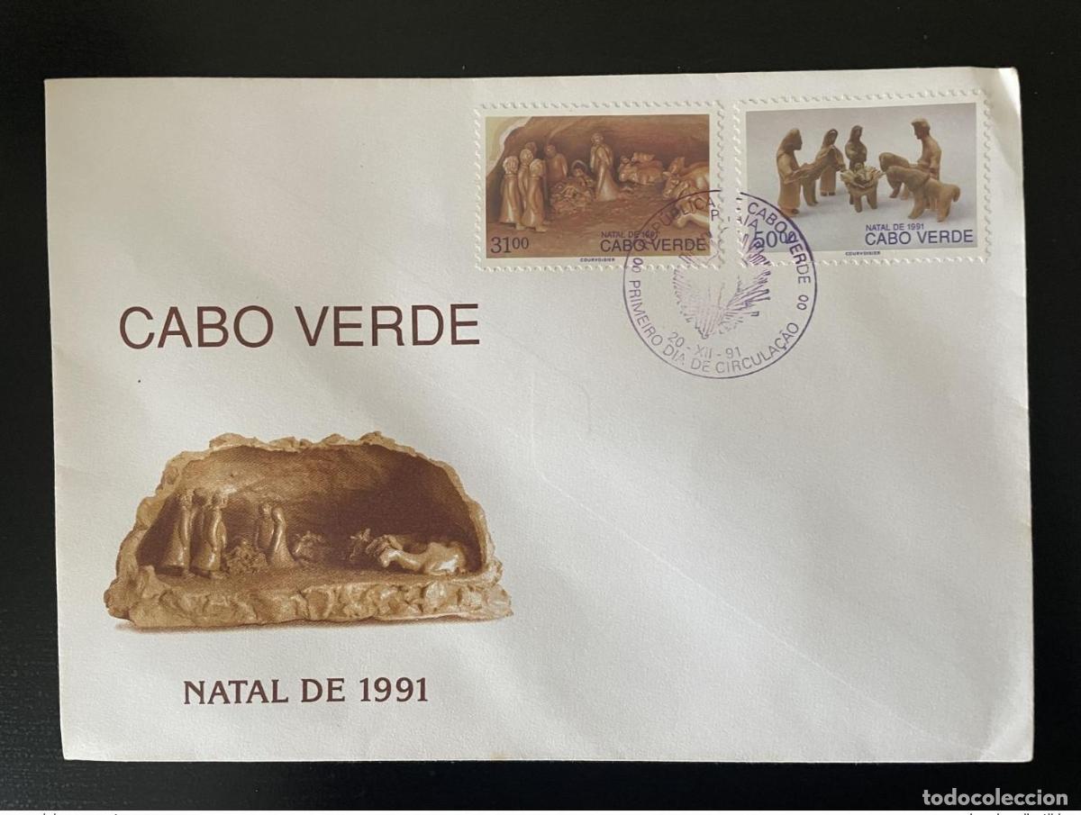 Sellos: Cabo Verde 1991 Mi. 625 - 626 FDC Navidad