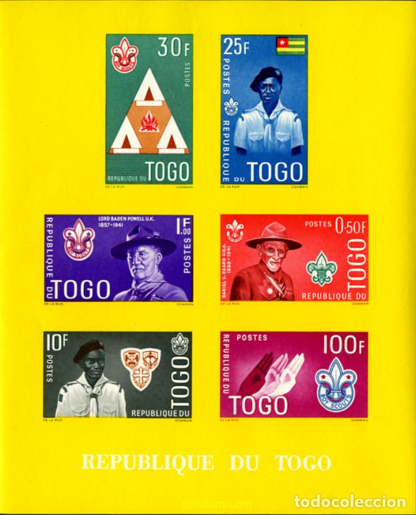 Sellos: 263292 MNH TOGO 1961 ESCULTISMO