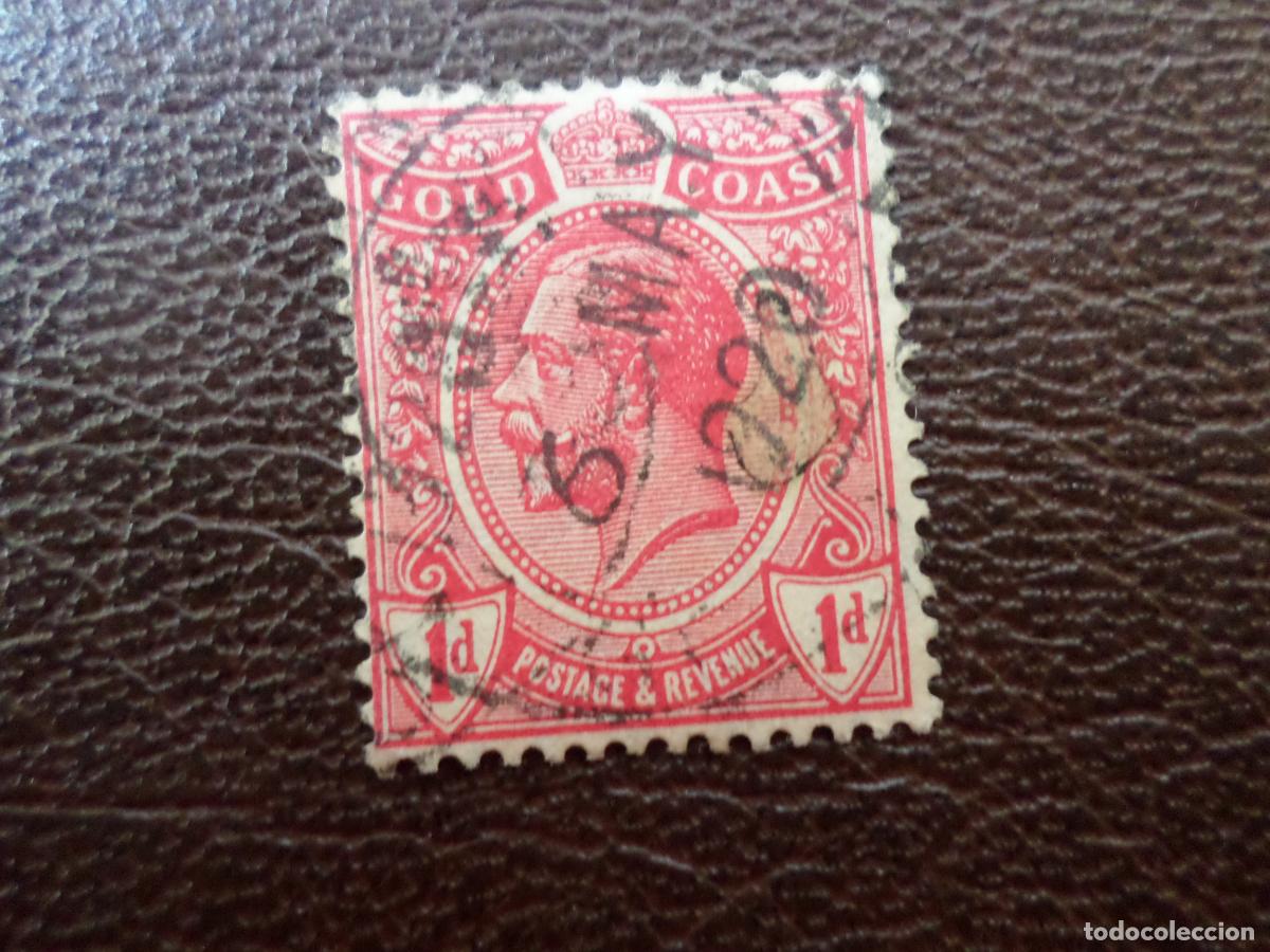 Sellos: *costa de oro, 1913, jorge V, Yvert 69