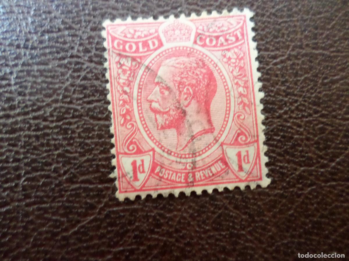Sellos: *costa de oro, 1913, jorge V, Yvert 69