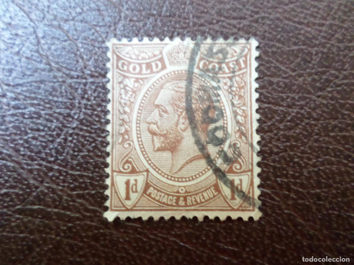 Sellos: *costa de oro, 1921, jorge V, Yvert 84