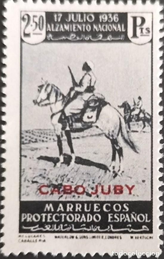 Sellos: Cabo Juby MNH Edifil 98 Colonias Espa&ntilde;a 1934-1936 sin fijasellos