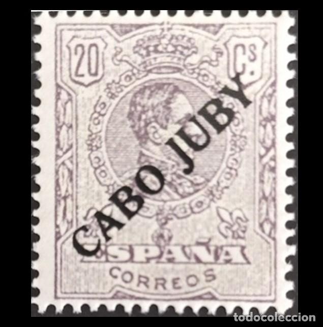 Sellos: Cabo Juby MNH Edifil NE1 Colonias Espa&ntilde;a 1922-1923 sin fijasellos NE-1