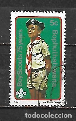 Sellos: 1982: BOPHUTHATSWANA 75 Aniv. de los Boy Scouts (usado)