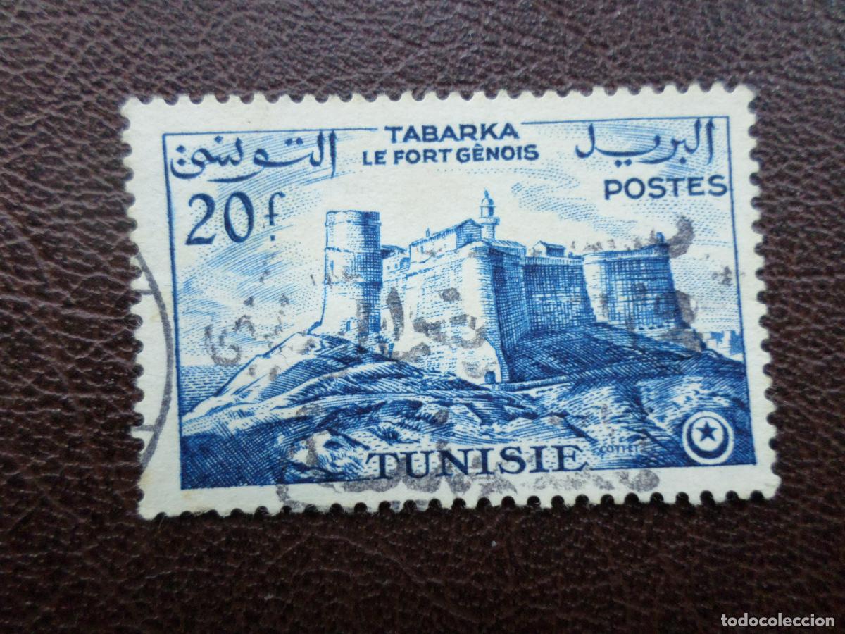 Sellos: tunez, 1956, tabark, Yvert 413