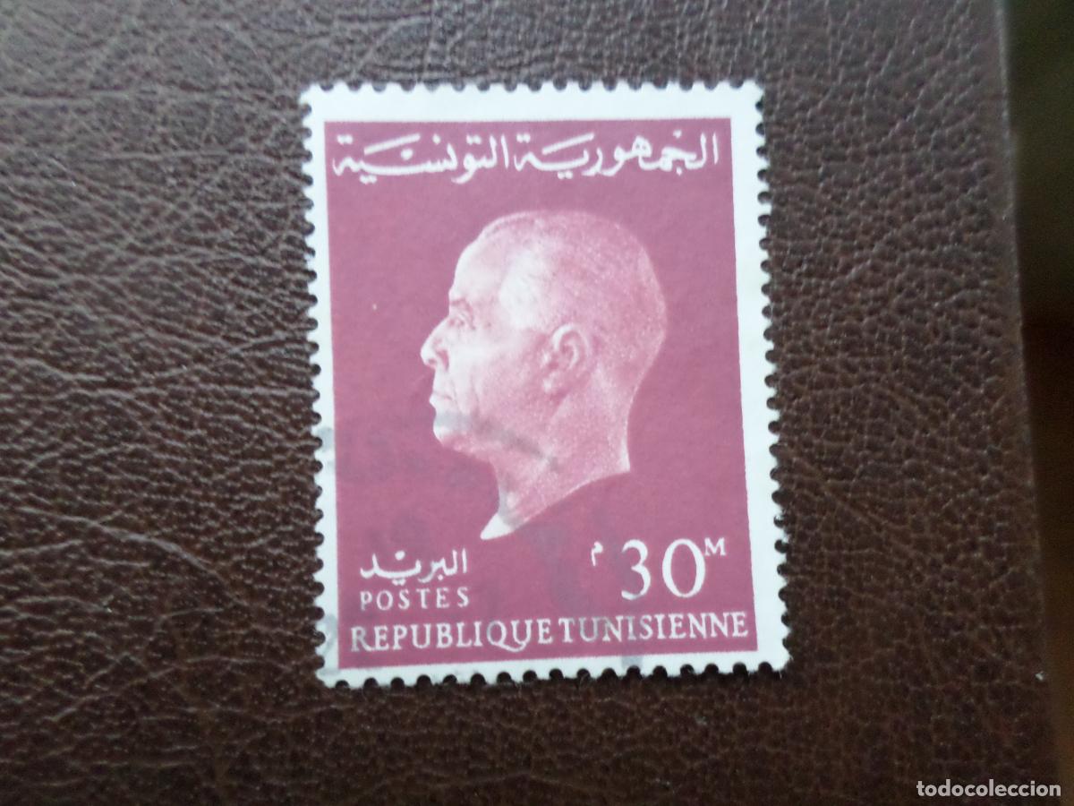 Sellos: tunez, 1962, presidente bourguiba, Yvert 570