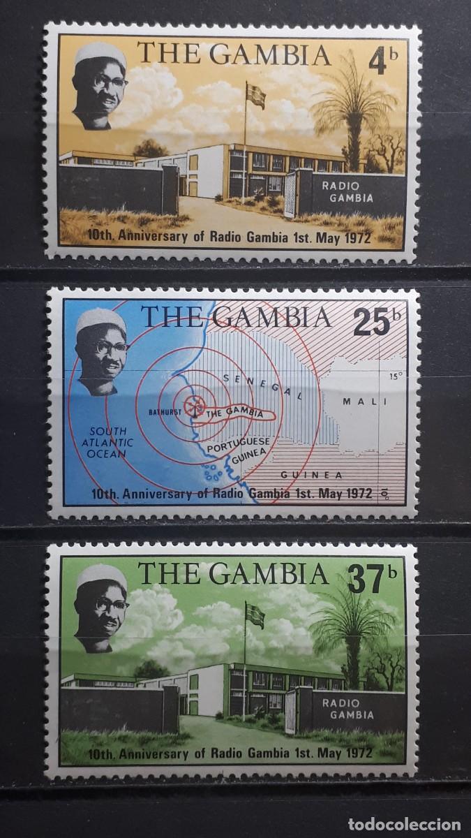 Sellos: GAMBIA. A&Ntilde;O 1972. **. EDIFIL 262/4.