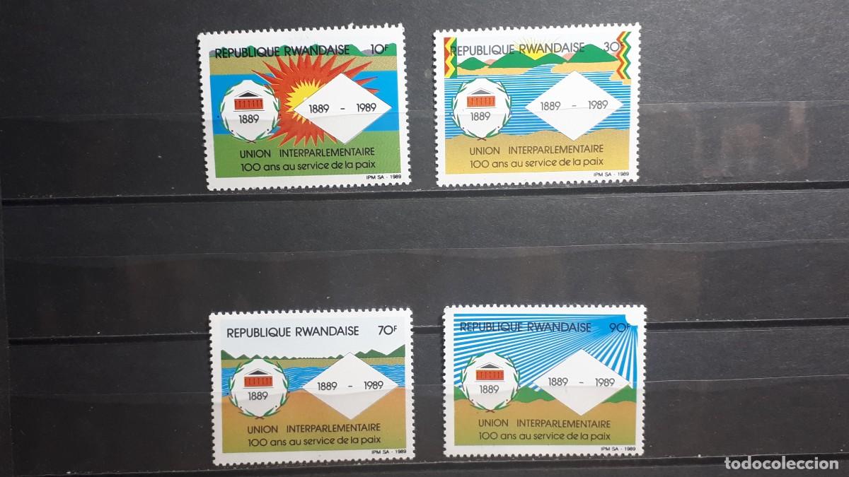 Sellos: RUANDA. A&Ntilde;O 1989. **. EDIFIL 1281/4