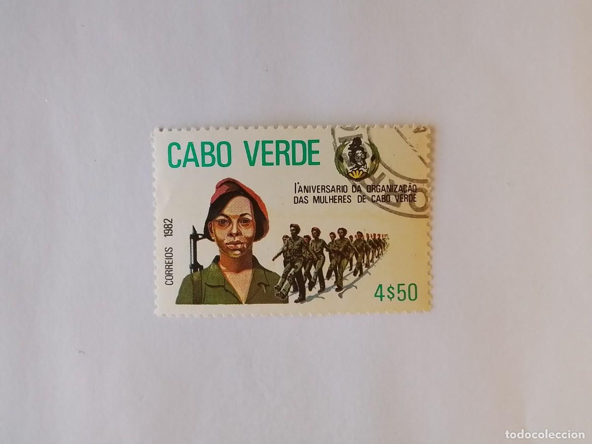 Sellos: A&Ntilde;O 1982 CABO VERDE SELLO USADO