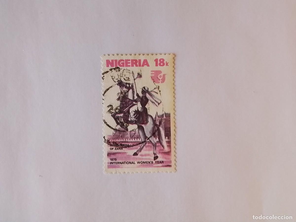Sellos: A&Ntilde;O 1975 NIGERIA SELLO USADO