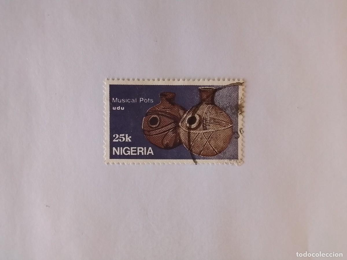 Sellos: A&Ntilde;O 1990 NIGERIA SELLO USADO