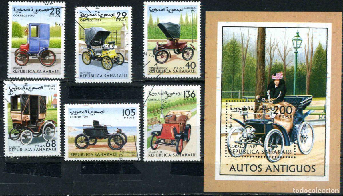 Sellos: RASD - Sahara - Rep&uacute;blica Saharaui 1997 Autos antiguos
