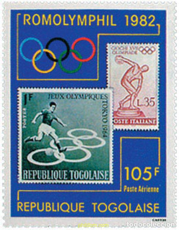 Sellos: 27737 MNH TOGO 1982 ROMOLYMPHYL-82. EXPOSICION FILATELICA INTERNACIONAL