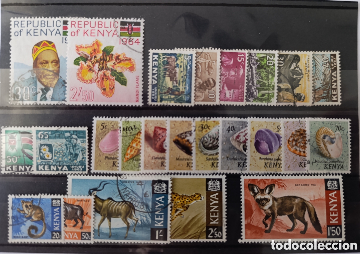 Sellos: Sellos filatelia Kenya Kenia 1963 &Aacute;frica
