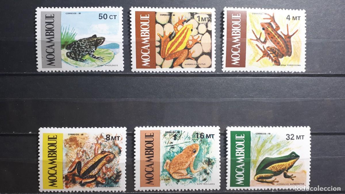Sellos: MOZAMBIQUE. A&Ntilde;O 1985. **. YVERT 1002/7