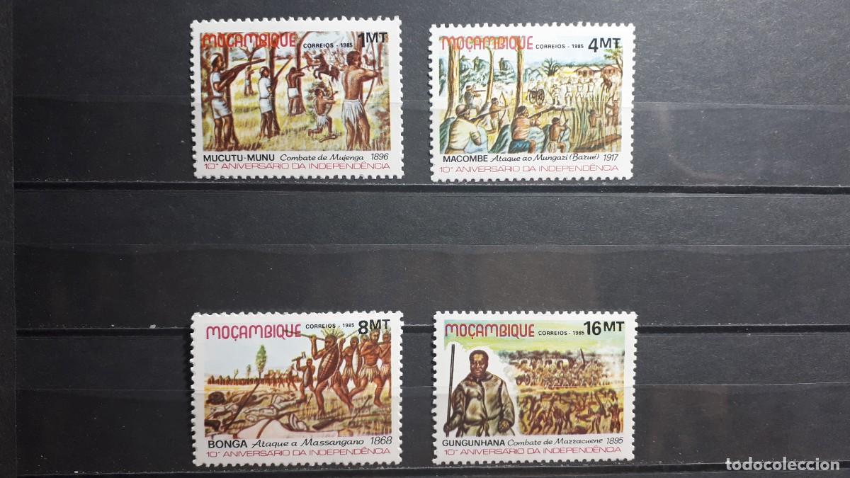 Sellos: MOZAMBIQUE. A&Ntilde;O 1985. **. YVERT 993/6