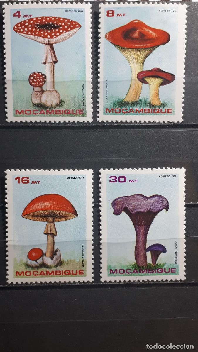 Sellos: MOZAMBIQUE. A&Ntilde;O 1986. **. YVERT 1029/32