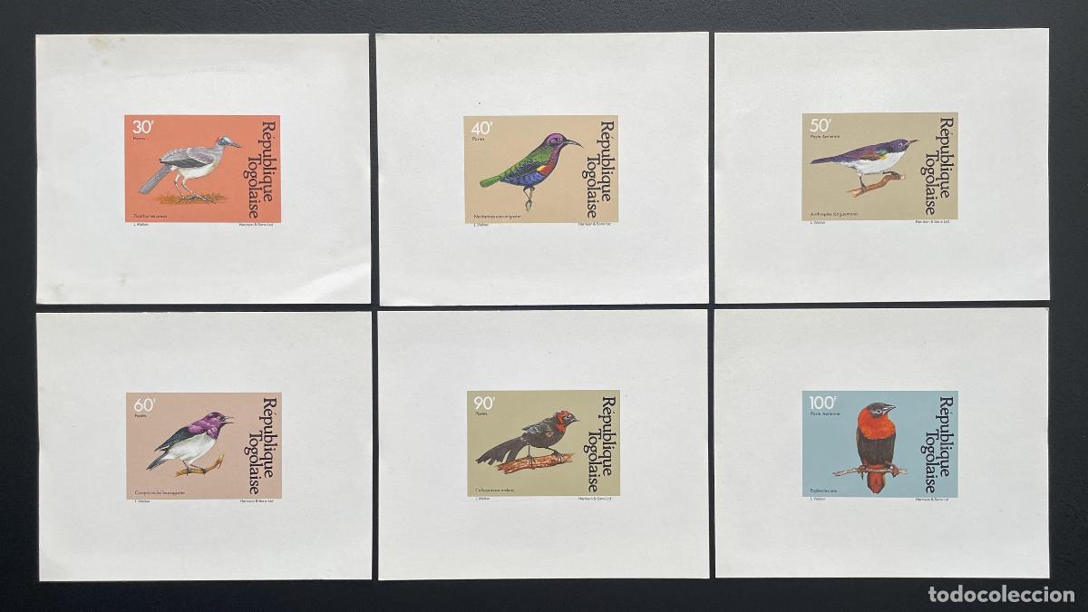 Sellos: Togo 1981 Mi. 1536 - 1541 a prueba de lujo aves fauna