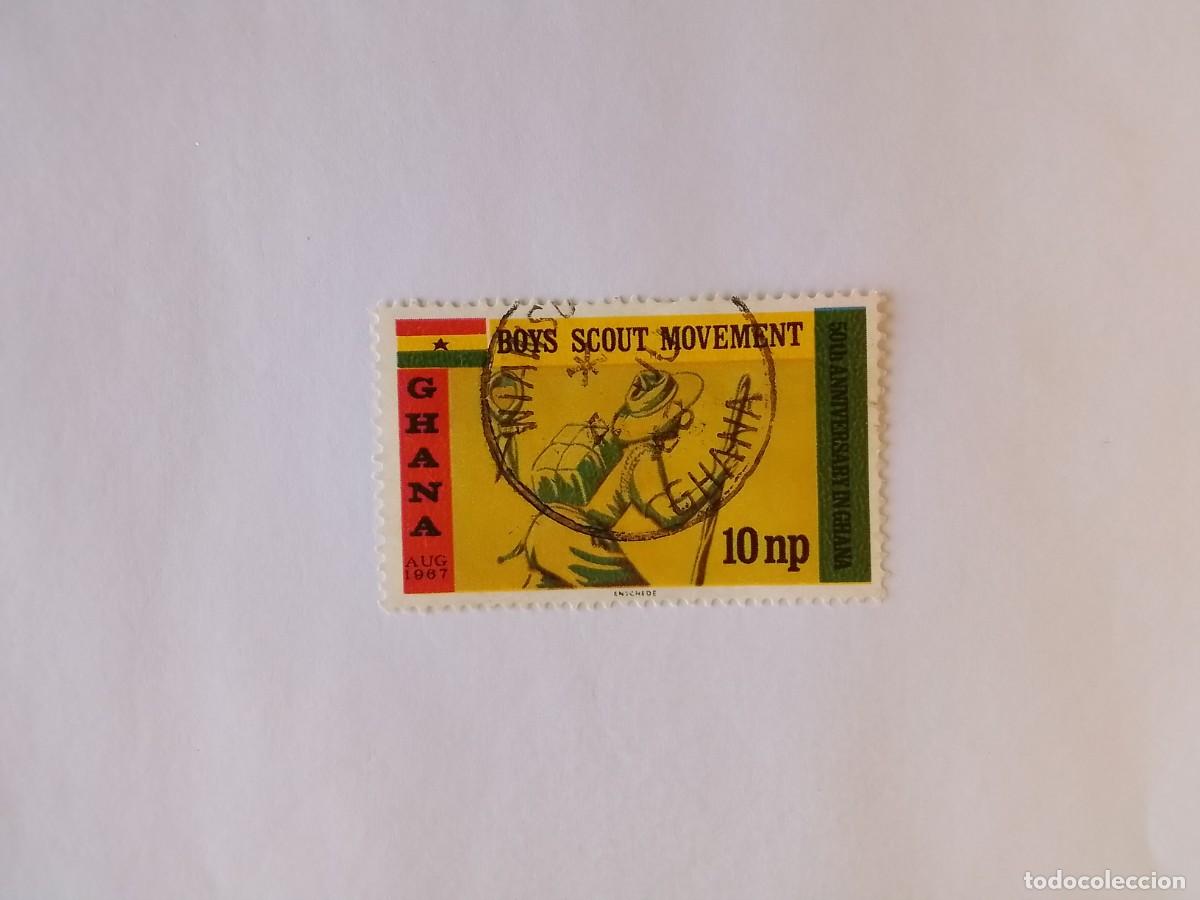Sellos: A&Ntilde;O 1967 GHANA SELLO USADO